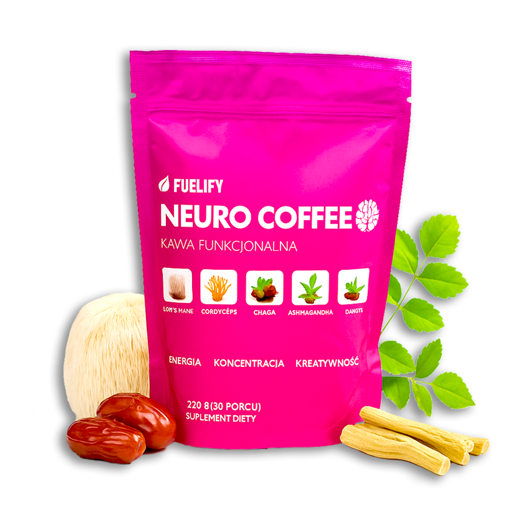 NEURO COFFEE - KAWA FUNKCJONALNA Z ADAPTOGENAMI