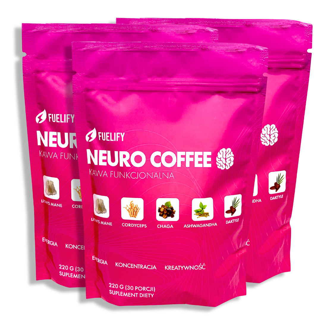 NEURO COFFEE - KAWA FUNKCJONALNA Z ADAPTOGENAMI