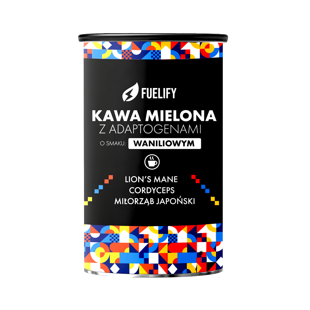 BRAIN FUEL | KAWA MIELONA Z ADAPTOGENAMI (O SMAKU WANILIOWYM)