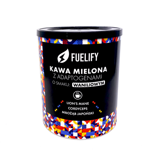 BRAIN FUEL | KAWA MIELONA Z ADAPTOGENAMI (O SMAKU WANILIOWYM)