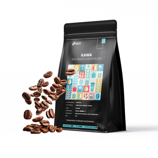 KAWA FUELIFY TESSERA MOZAICO  (70% ROBUSTA 30% ARABICA)